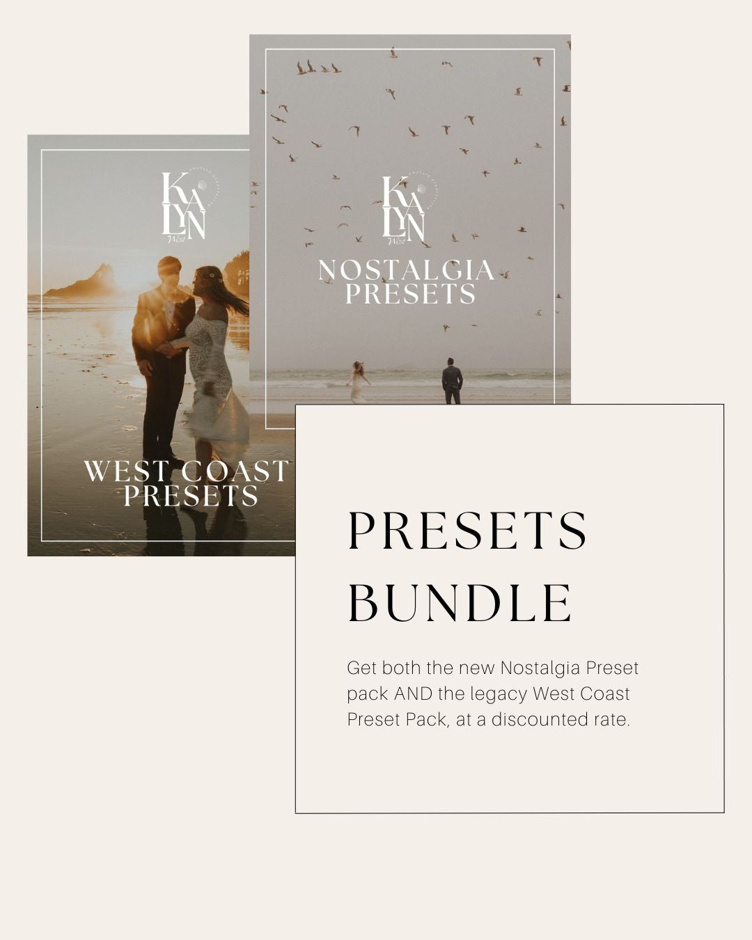 PRESET BUNDLE: West Coast + Nostalgia Preset Packs for Desktop