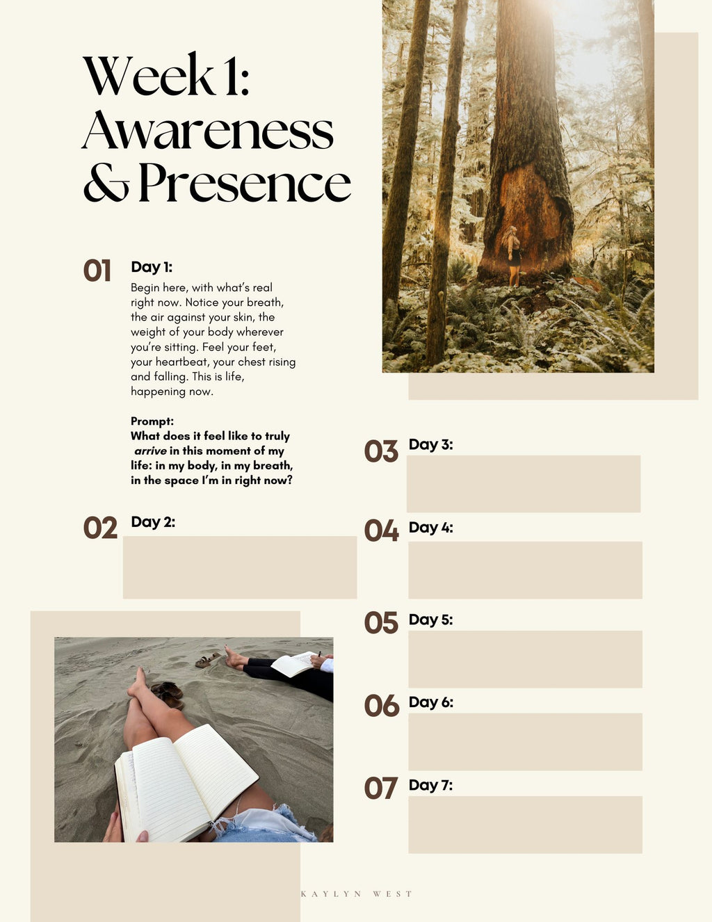 Return to You // A 30-Day Guided Journaling Journey