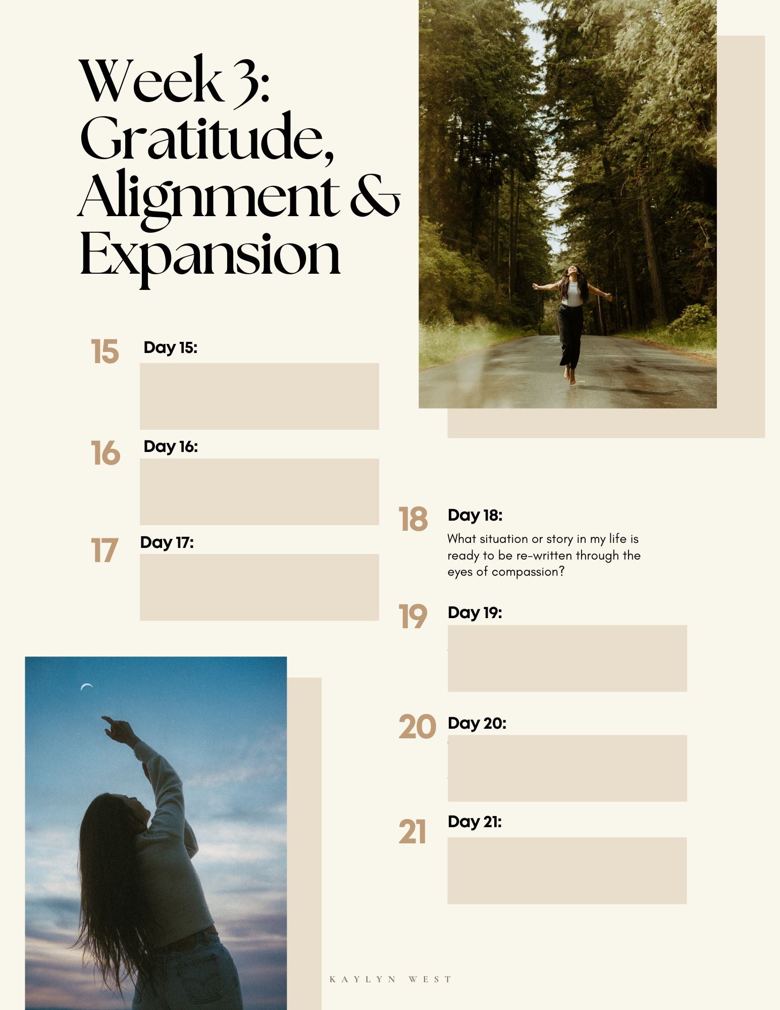 Return to You // A 30-Day Guided Journaling Journey